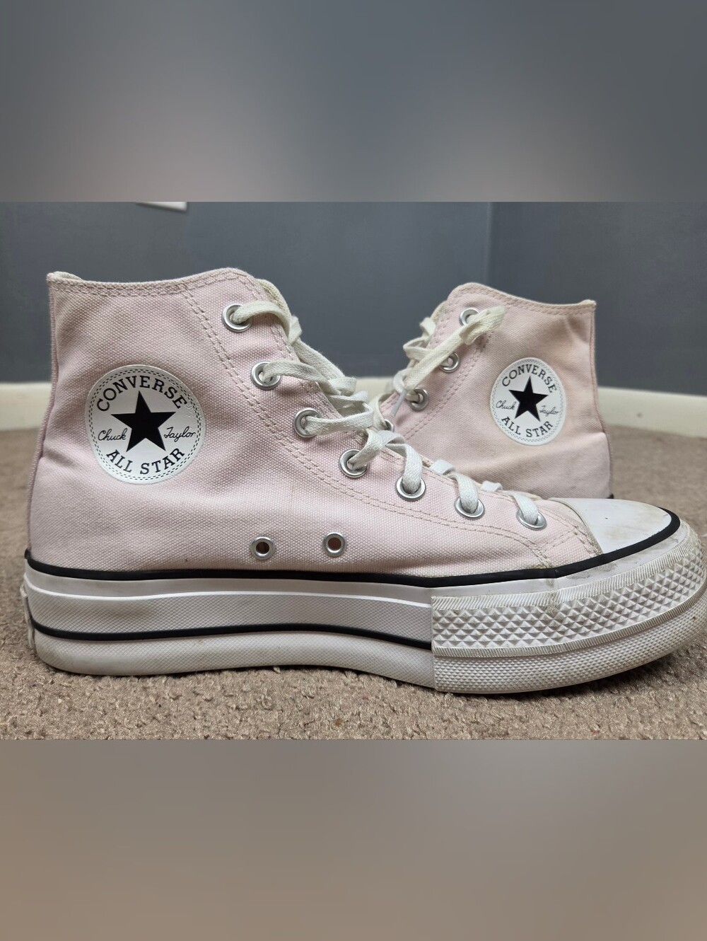 Converse Chuck Taylor All Star High Top Sneakers - Pale Pink